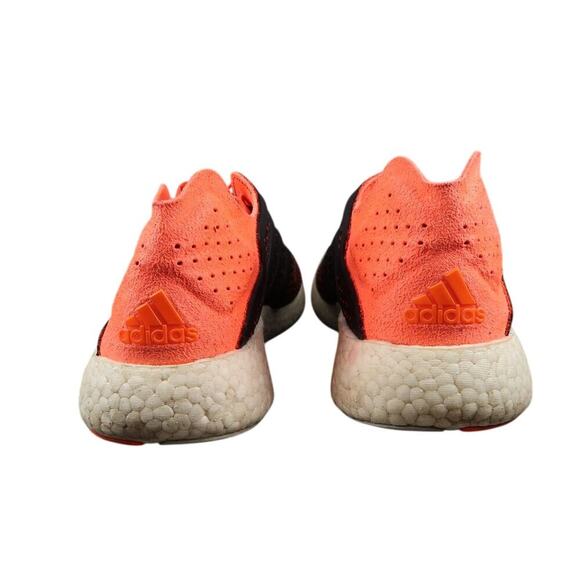 Adidas Shoes Mens 11.5 Sneakers Ultra Boost Trainers Reveal Black Orange Running - Picture 5 of 11